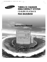 Samsung MAX-B420 Owner's manual