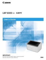 Canon i-SENSYS LBP2900B User manual