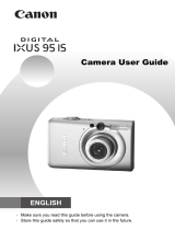 Canon Digital IXUS 95 IS Owner's manual