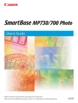 Canon SmartBase MP730 User guide