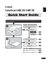 Canon CanoScan LiDE 20 Owner's manual
