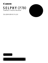 Canon SELPHY CP780 User manual