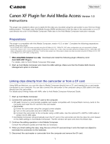 Canon XF100 User guide