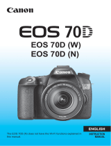 Canon EOS 70D User manual