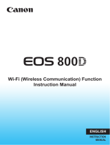 Canon EOS 800D Owner's manual