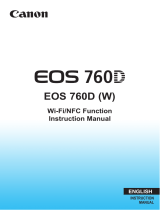 Canon EOS 760D User manual
