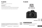 Canon EOS 750D User manual