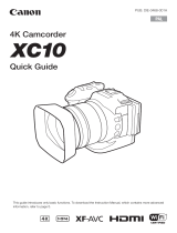 Canon XC10 Quick start guide