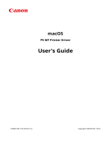 Canon imageCLASS D1620 User guide