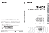 Nikon AF-S NIKKOR 28-300mm f/3.5-5.6G ED VR User manual