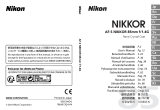 Nikon AF-S NIKKOR 85mm f/1.4G User manual