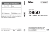 Nikon D850 Owner's manual