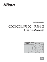 Nikon COOLPIX P340 User manual