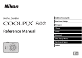 Nikon COOLPIX S02 Reference guide