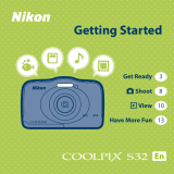 Nikon COOLPIX S32 Quick start guide
