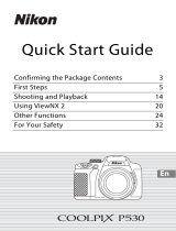 Nikon COOLPIX P530 Owner's manual