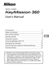 Nikon KeyMission 360 User manual