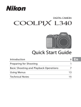 Nikon COOLPIX L340 Owner's manual