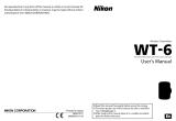 Nikon WT-6 User manual