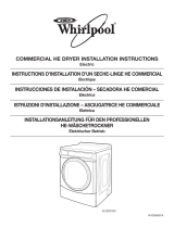 Whirlpool 3LCED9100WQ1 ADN 051 Installation guide