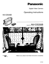 Panasonic NVDS35B Operating instructions