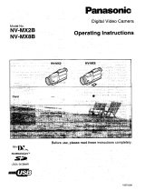 Panasonic NVMX2EG Owner's manual