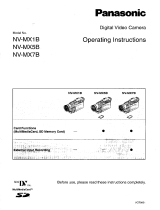 Panasonic NV MX 5 B User manual