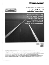 Panasonic cq-dfx301 Owner's manual