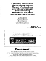 Panasonic CQDP40E Operating instructions