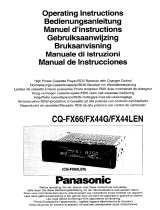 Panasonic CQFX44 Owner's manual