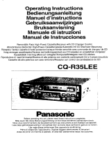 Panasonic CQR35L Operating instructions