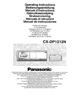 Panasonic CXDP1212 Operating instructions