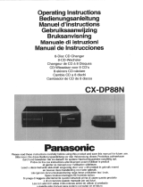 Panasonic CXDP88 Operating instructions