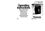 Panasonic RQL307 Operating instructions