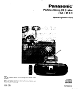 Panasonic RXDS05 User manual