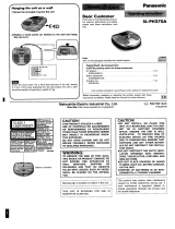 Panasonic SLPH270 User manual