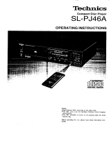 Panasonic SLPJ46A Operating instructions