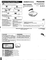 Panasonic SLS214 Operating instructions