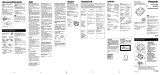 Panasonic SLSW404 Operating instructions