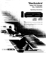 Panasonic SLVM500 Operating instructions