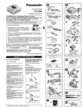 Panasonic SVSD80 Operating instructions