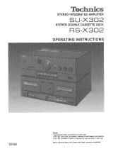 Panasonic RSX302 User manual