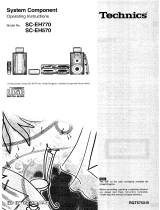 Panasonic SCEH770 Owner's manual
