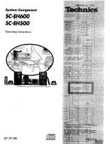 Technics SCEH500 Owner's manual