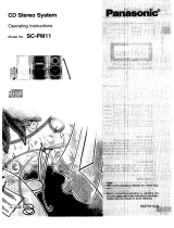 Panasonic SCPM11 Owner's manual