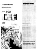 Panasonic sc pm 27 Owner's manual