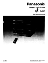 Panasonic SGHM32 Operating instructions