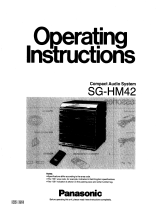 Panasonic SGHM42 Operating instructions