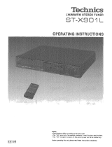 Panasonic STX901L Owner's manual