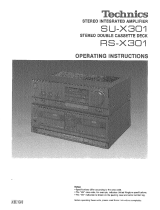 Panasonic SUX301 Operating instructions